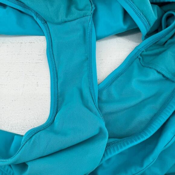 Jantzen AO Tropical Palm Leaf Twisted Front Tankini Set Womens 20W - Picture 3 of 6